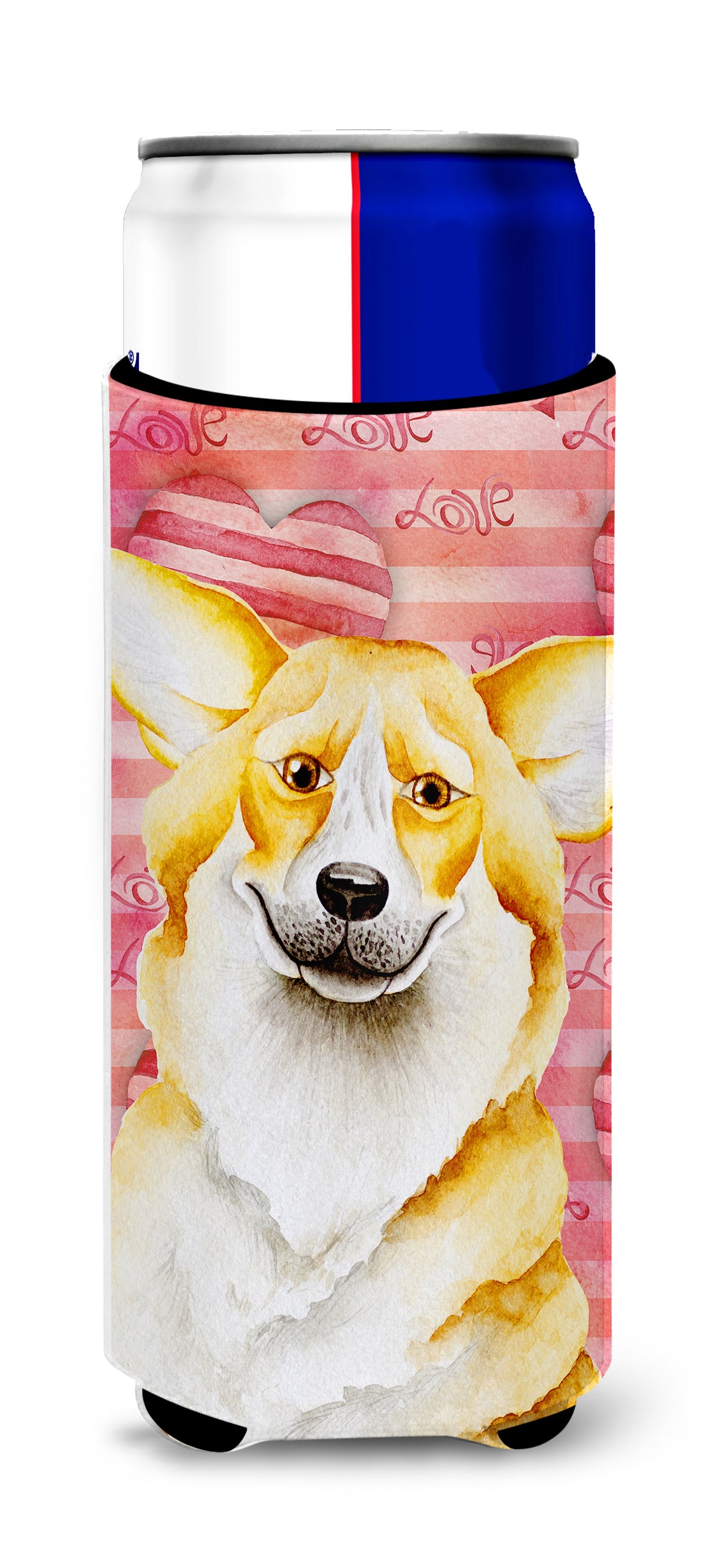 Corgi Love  Ultra Hugger for slim cans CK1390MUK  the-store.com.