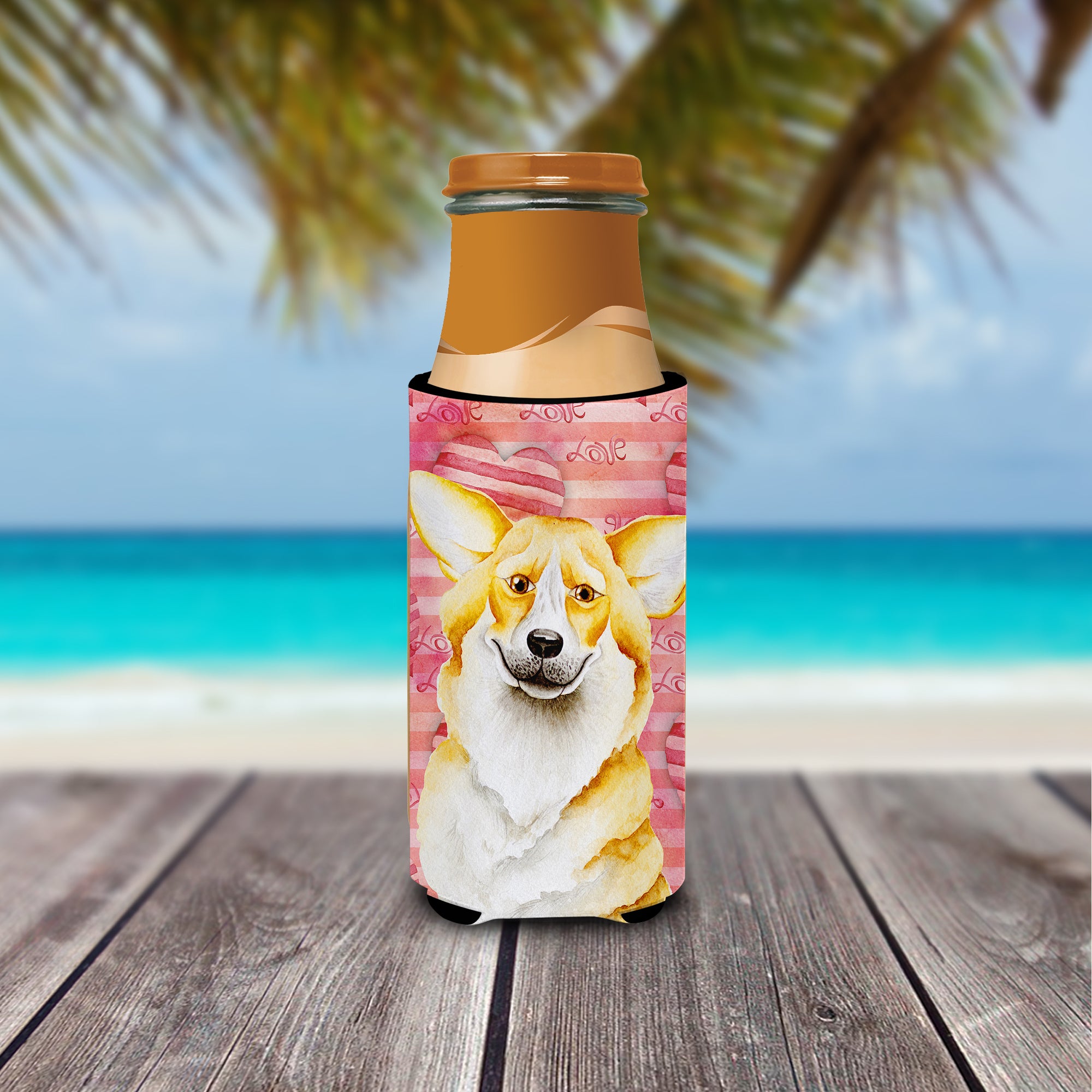 Corgi Love  Ultra Hugger for slim cans CK1390MUK  the-store.com.