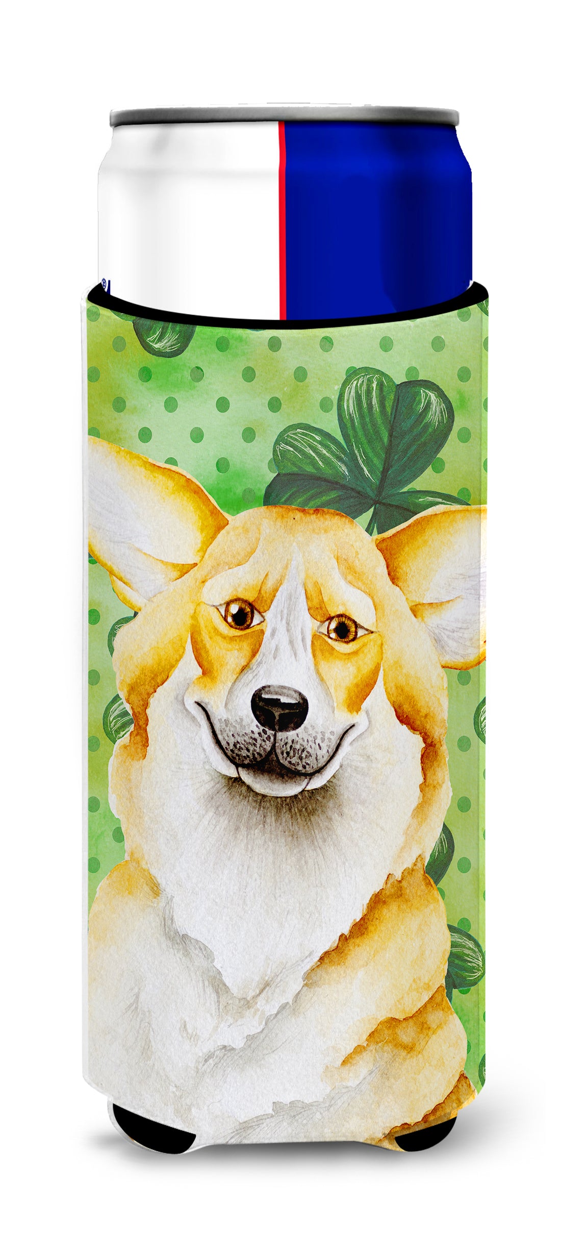 Corgi Shamrocks  Ultra Hugger for slim cans CK1397MUK  the-store.com.