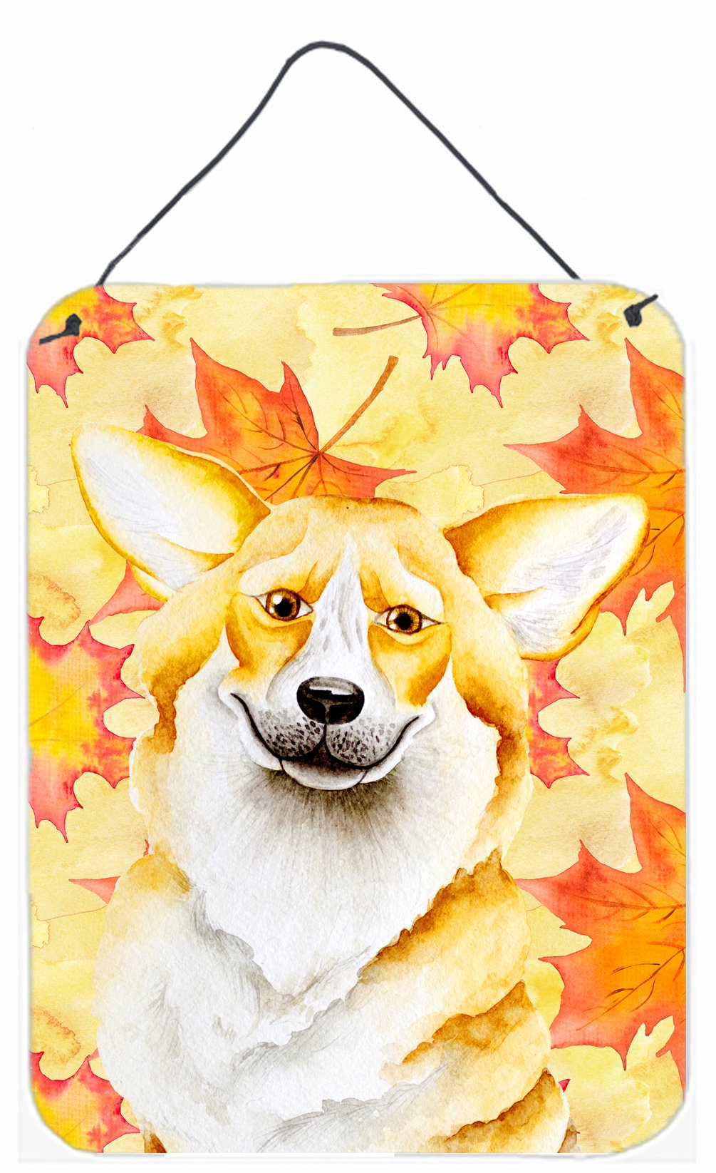 Corgi Fall Wall or Door Hanging Prints CK1404DS1216 by Caroline's Treasures