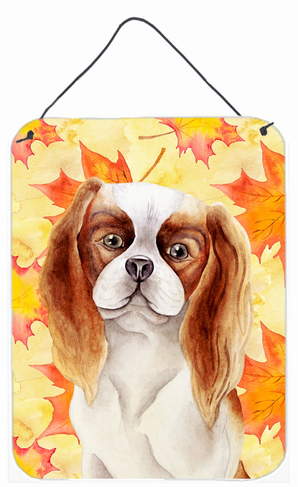 Cavalier Spaniel Fall Wall or Door Hanging Prints CK1405DS1216 by Caroline's Treasures