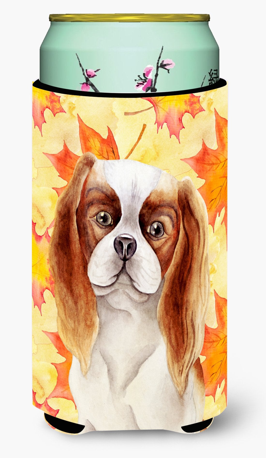 Cavalier Spaniel Fall Tall Boy Beverage Insulator Hugger CK1405TBC by Caroline's Treasures