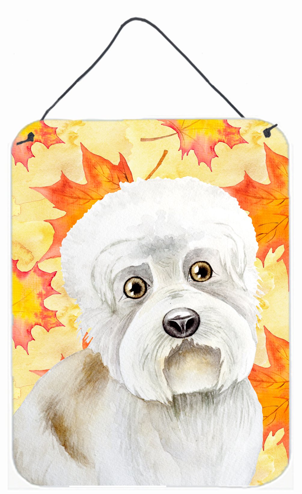 Dandie Dinmont Fall Wall or Door Hanging Prints CK1407DS1216 by Caroline&#39;s Treasures