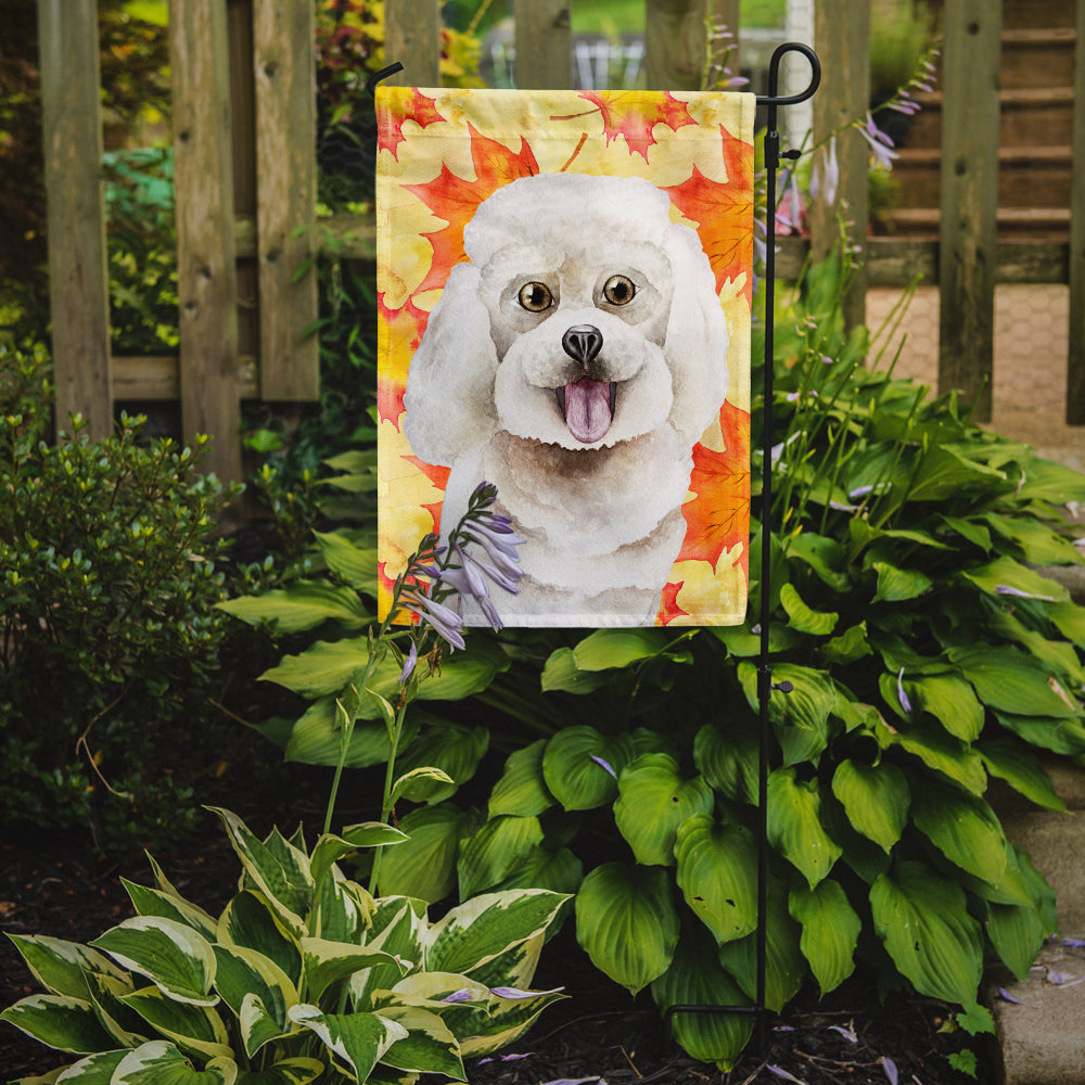 Bichon Frise Fall Flag Garden Size CK1409GF  the-store.com.