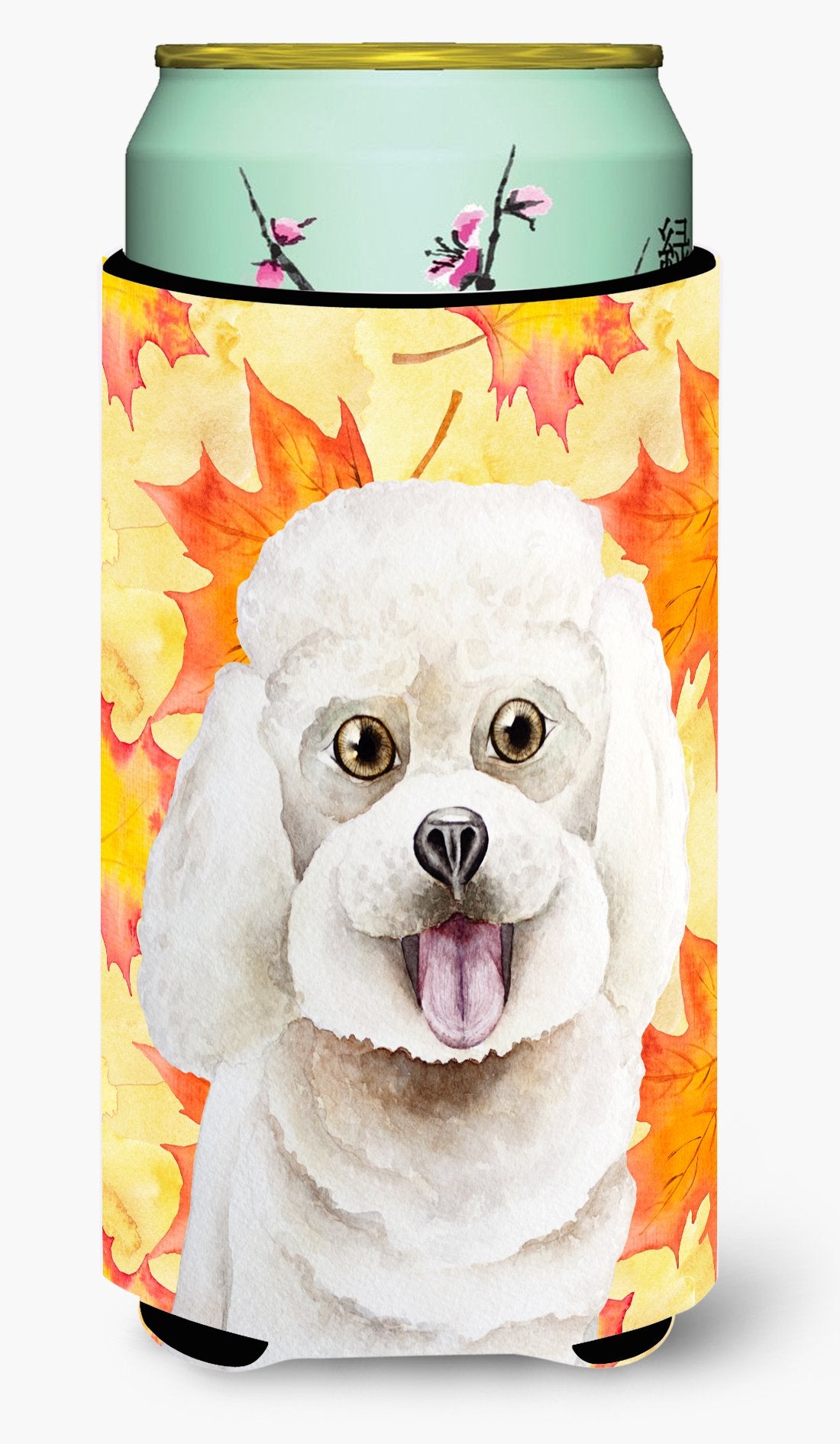 Bichon Frise Fall Tall Boy Beverage Insulator Hugger CK1409TBC by Caroline&#39;s Treasures