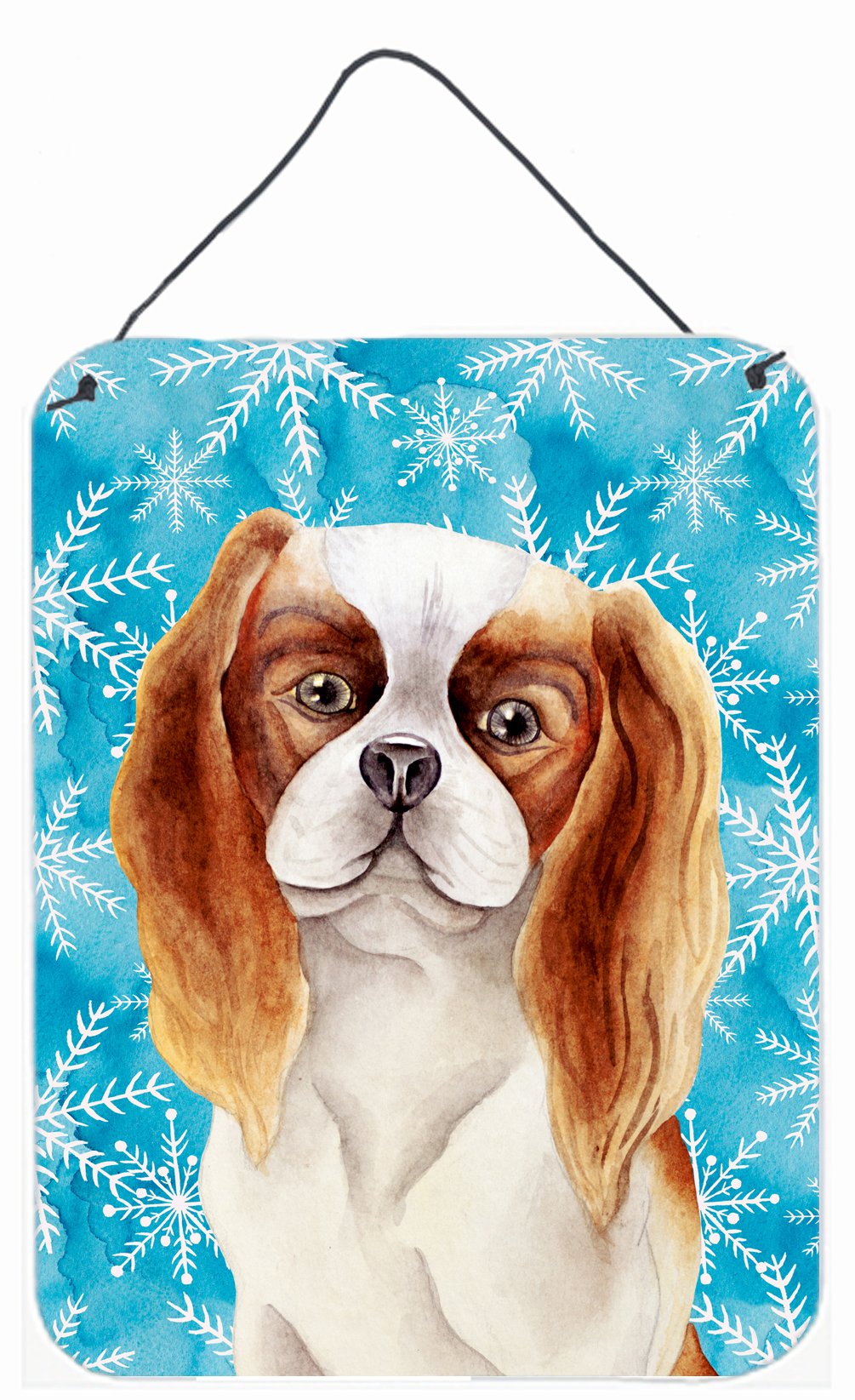 Cavalier Spaniel Winter Wall or Door Hanging Prints CK1412DS1216 by Caroline&#39;s Treasures