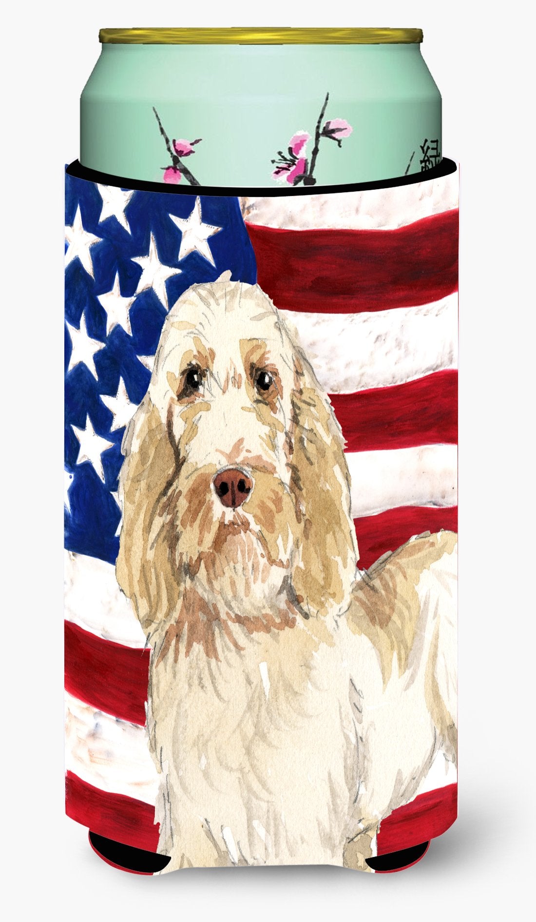 Patriotic USA Spinone Italiano Tall Boy Beverage Insulator Hugger CK1712TBC by Caroline&#39;s Treasures