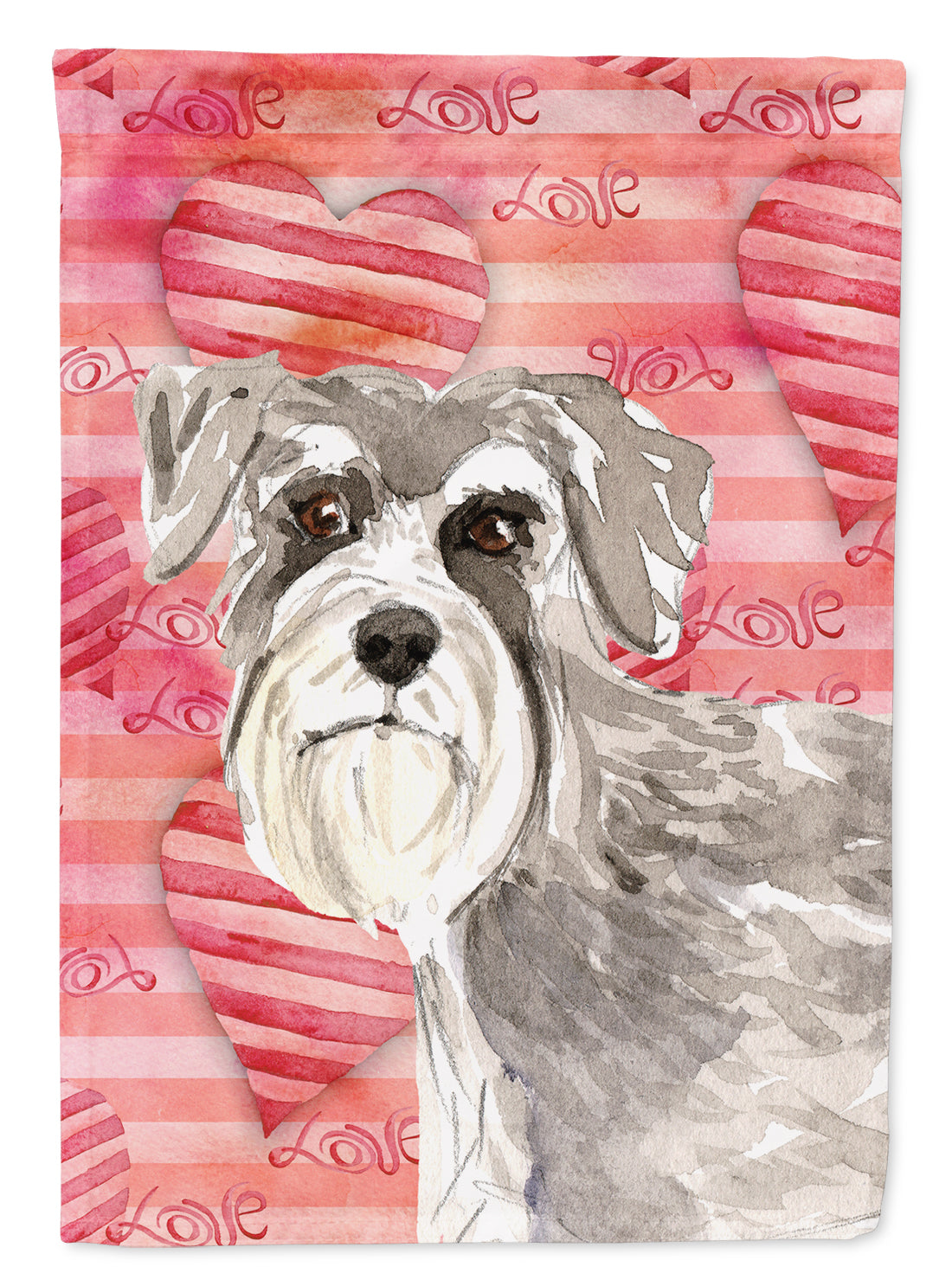 Love a Schnauzer #1 Flag Garden Size CK1755GF  the-store.com.