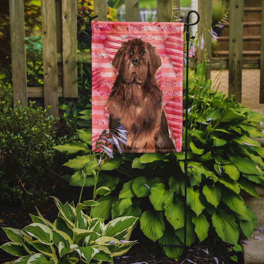 Love a Newfoundland Flag Garden Size CK1758GF  the-store.com.