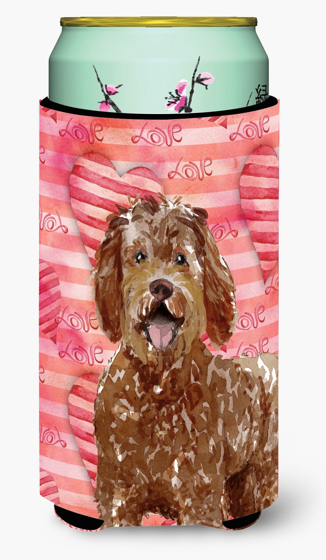 Love a Labradoodle Tall Boy Beverage Insulator Hugger CK1763TBC by Caroline&#39;s Treasures