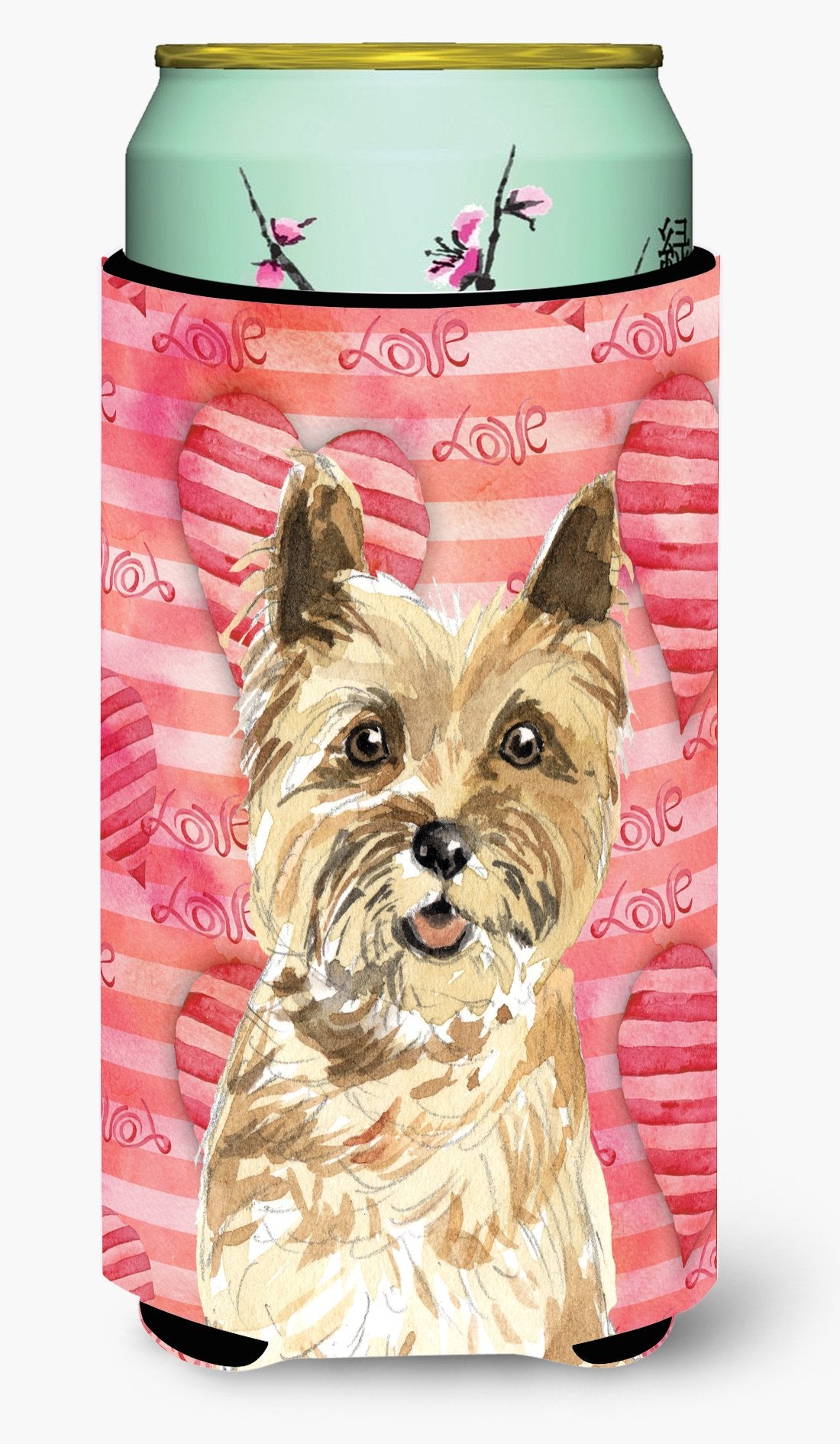 Love a Cairn Terrier Tall Boy Beverage Insulator Hugger CK1772TBC by Caroline's Treasures