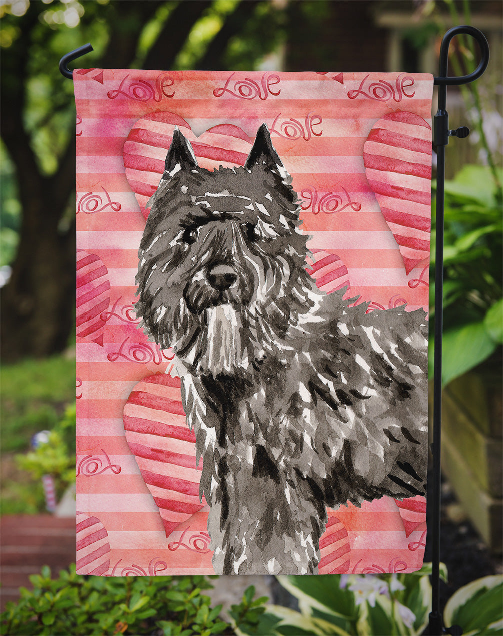 Love a Bouvier des Flandres Flag Garden Size CK1774GF  the-store.com.