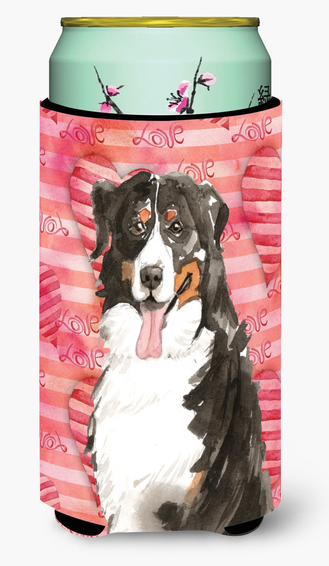 Love a Bernese Mountain Dog Tall Boy Beverage Insulator Hugger CK1778TBC by Caroline's Treasures