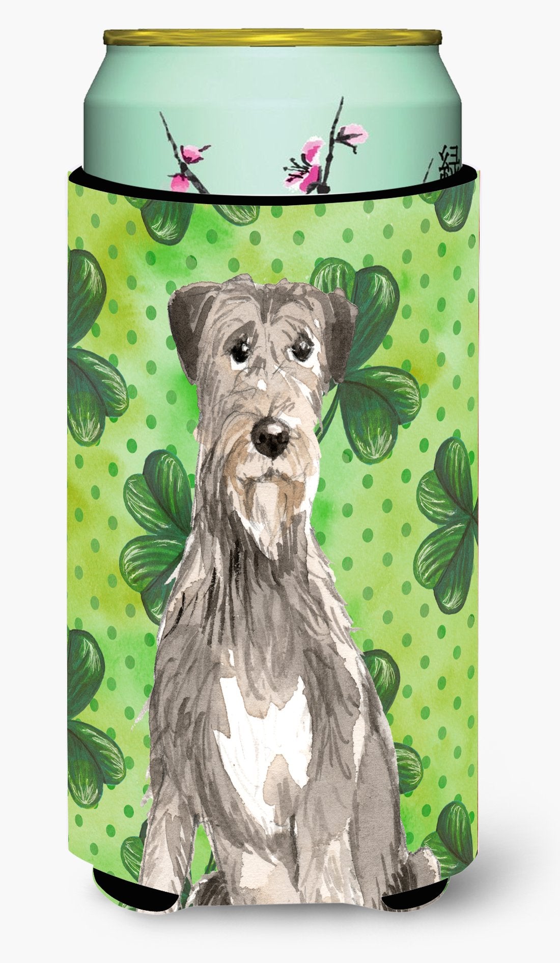 Shamrocks Irish Wolfhound Tall Boy Beverage Insulator Hugger CK1802TBC by Caroline&#39;s Treasures