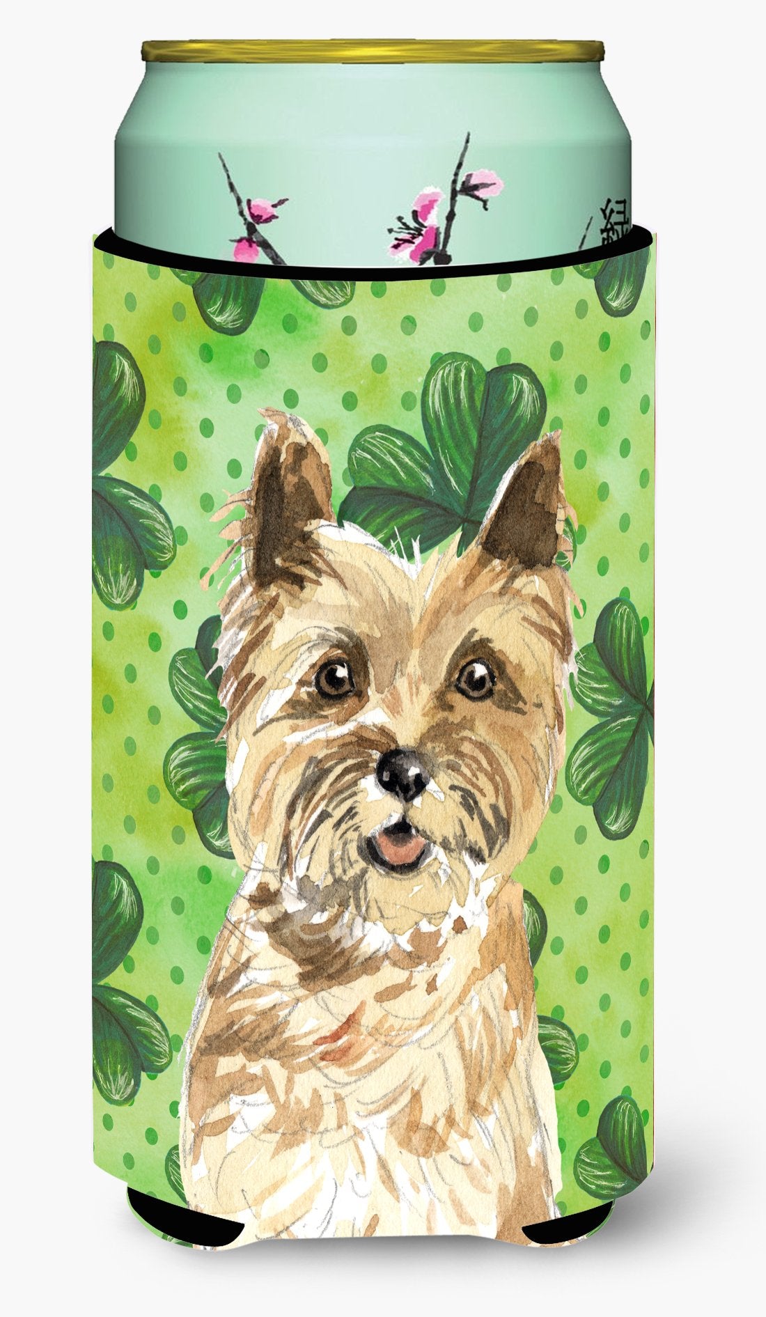 Shamrocks Cairn Terrier Tall Boy Beverage Insulator Hugger CK1809TBC by Caroline's Treasures