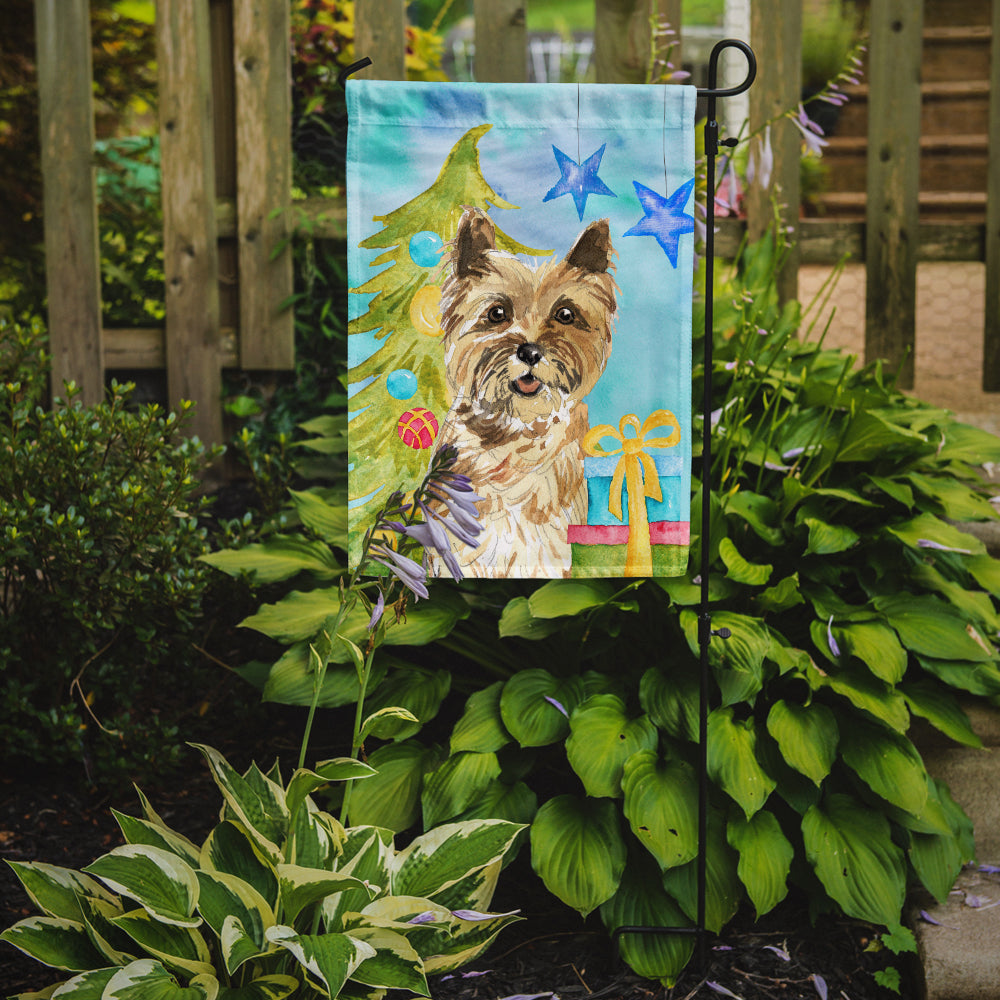 Christmas Tree Cairn Terrier Flag Garden Size CK1883GF  the-store.com.