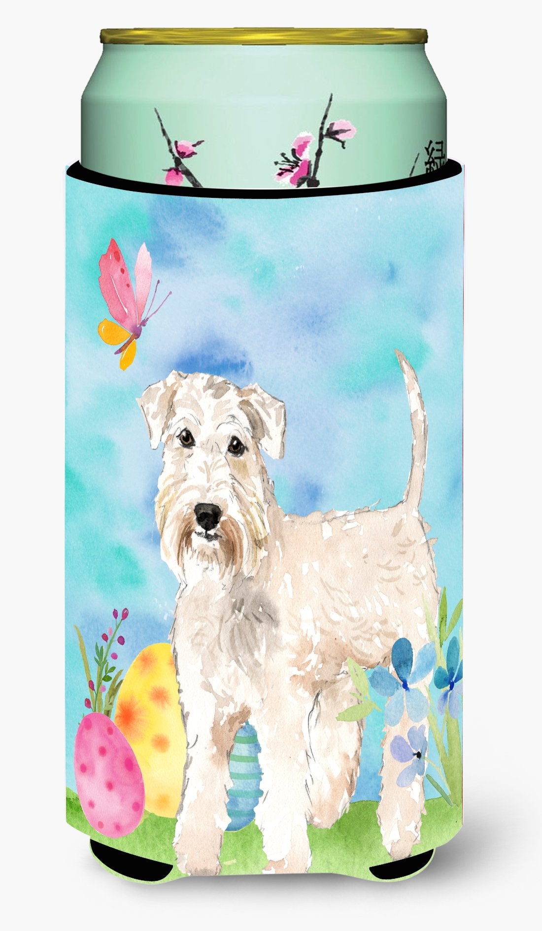 Easter Eggs Wheaten Terrier Tall Boy Beverage Insulator Hugger CK1894TBC by Caroline&#39;s Treasures