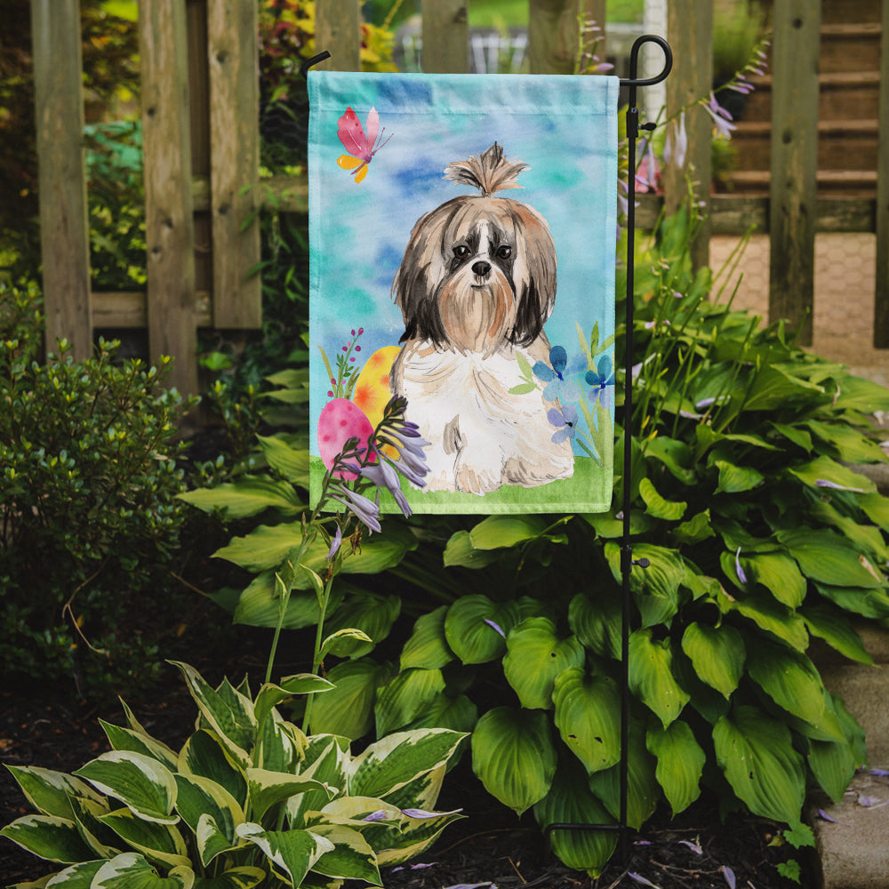 Easter Eggs Shih Tzu Flag Garden Size CK1900GF  the-store.com.