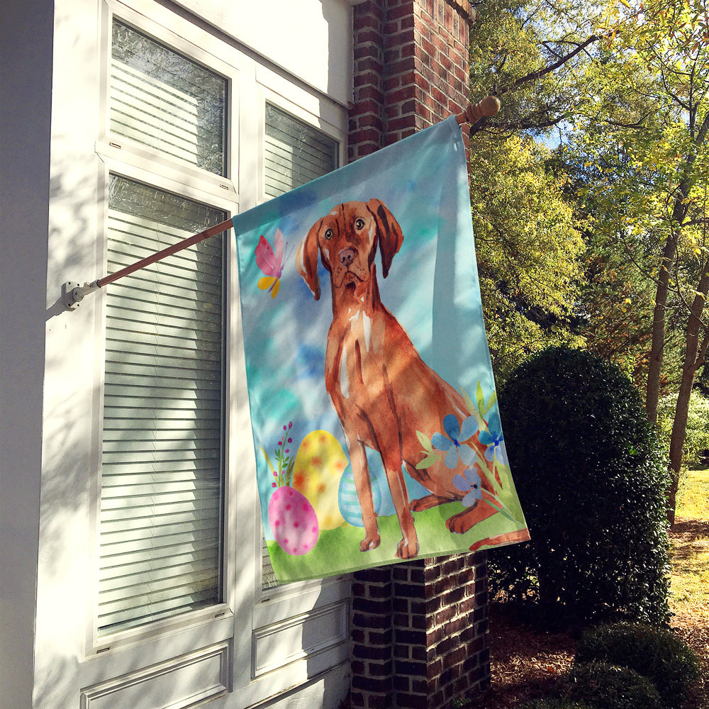 Easter Eggs Vizsla Flag Canvas House Size CK1914CHF  the-store.com.