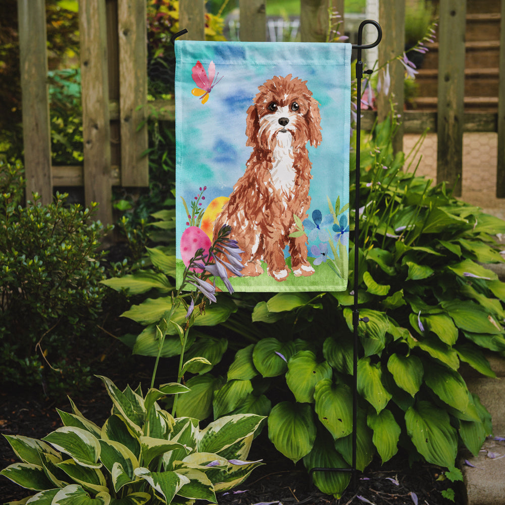 Easter Eggs Cavapoo Flag Garden Size CK1918GF  the-store.com.