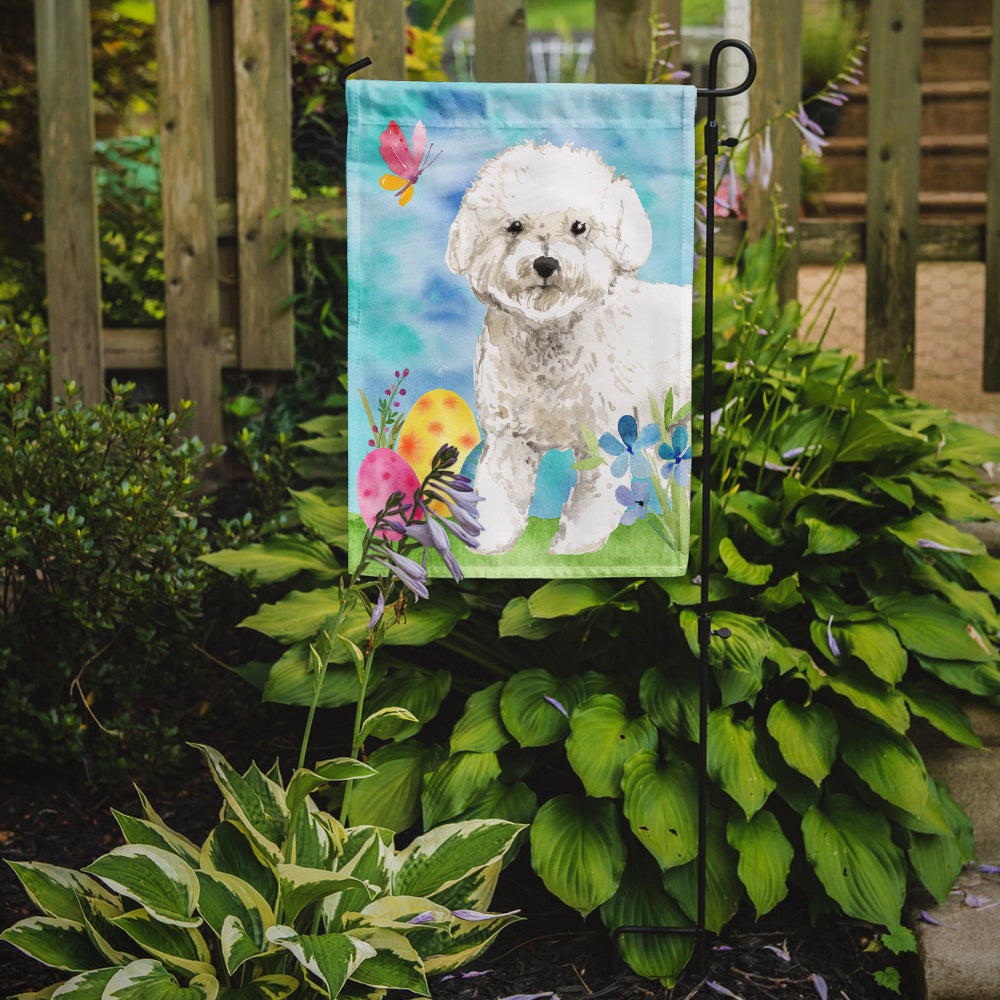 Easter Eggs Bichon Frise Flag Garden Size CK1925GF  the-store.com.