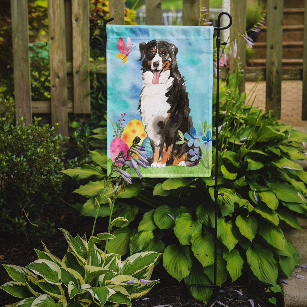 Easter Eggs Bernese Mountain Dog Flag Garden Size CK1926GF  the-store.com.