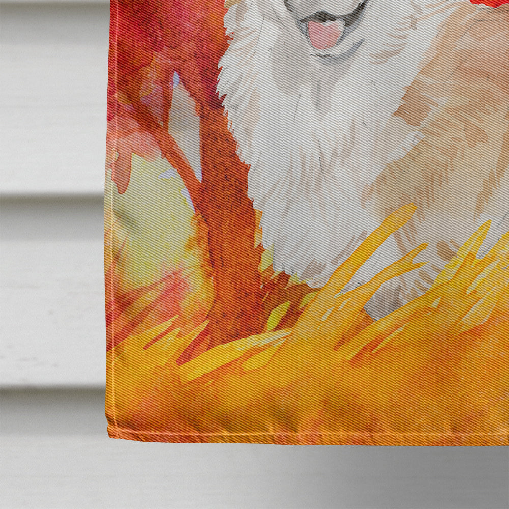 Fall Corgi Flag Canvas House Size CK1946CHF  the-store.com.