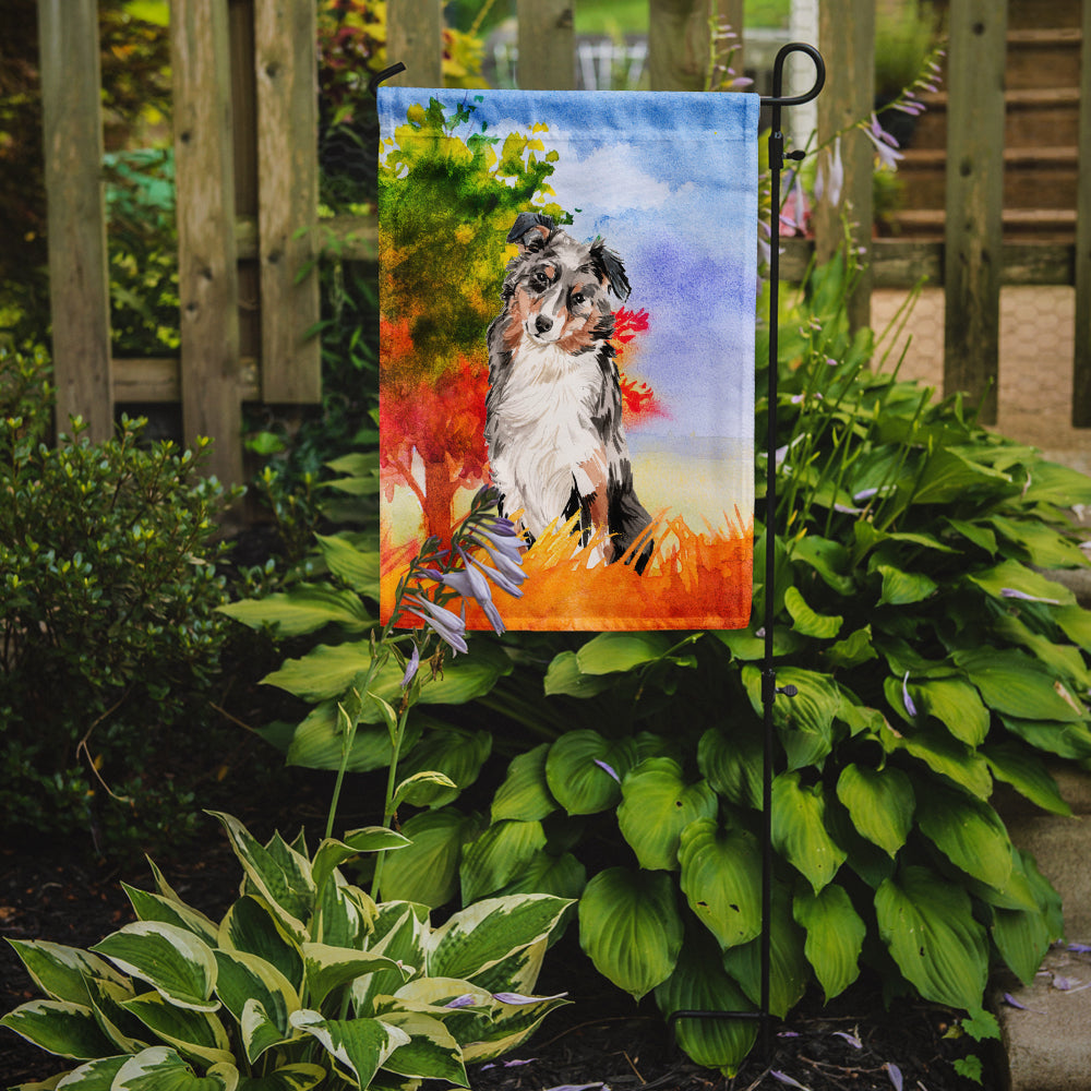 Fall Australian Shepherd Flag Garden Size CK1960GF  the-store.com.