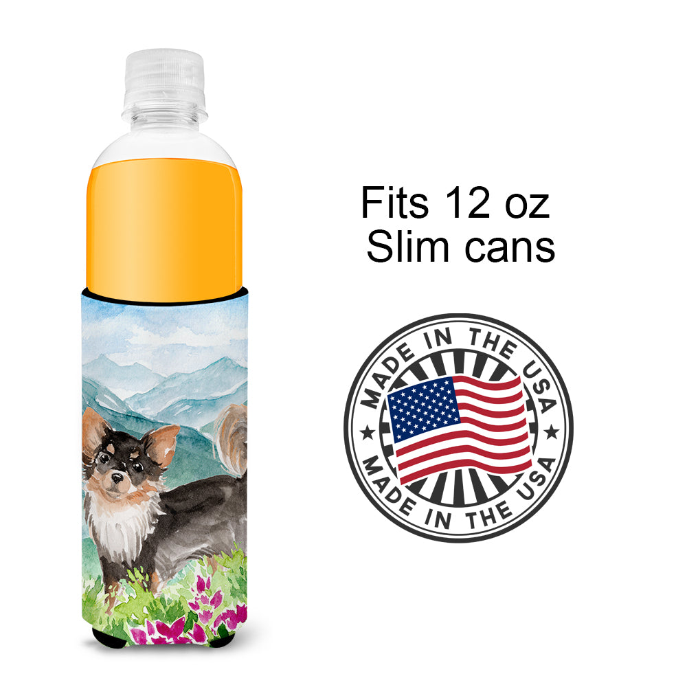 Mountian Flowers Chihuahua  Ultra Hugger for slim cans CK1972MUK  the-store.com.