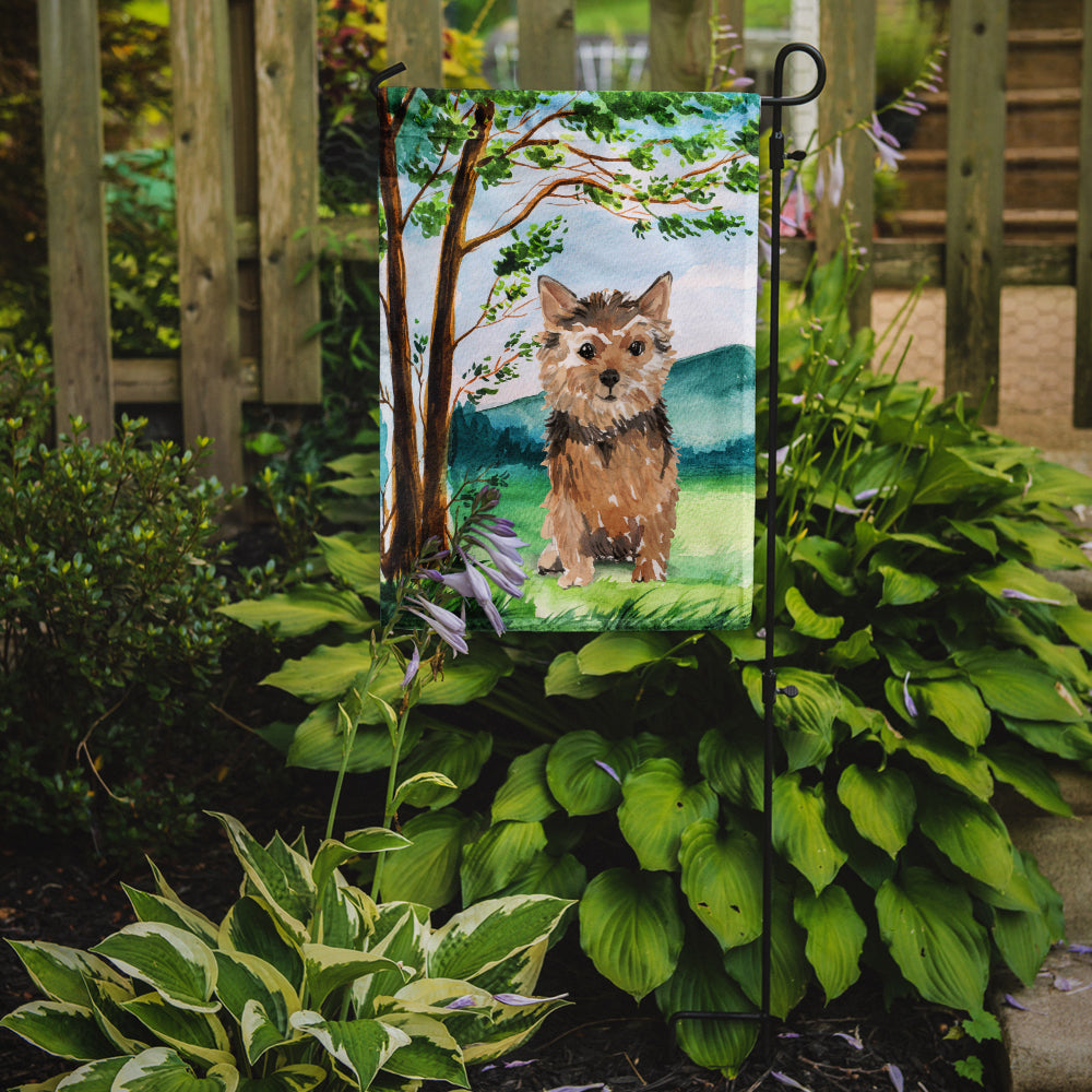 Under the Tree Norwich Terrier Flag Garden Size CK2006GF  the-store.com.