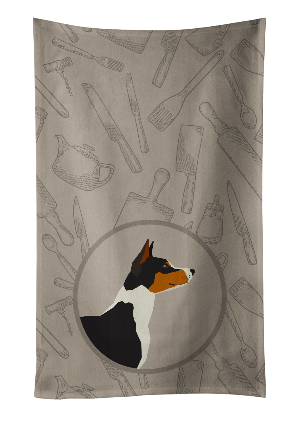 Basenji In the Kitchen Kitchen Towel CK2164KTWL - the-store.com