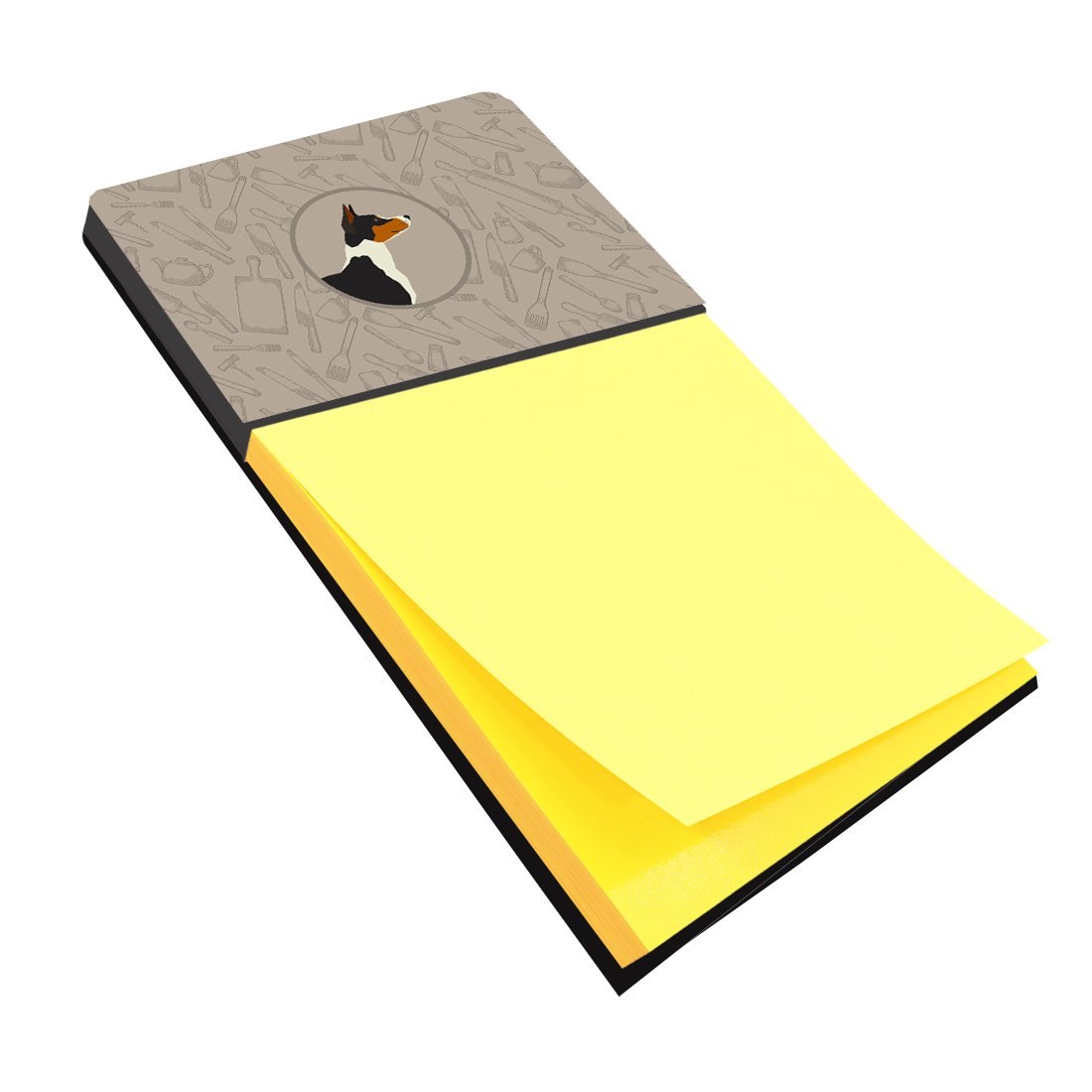 Basenji In the Kitchen Sticky Note Holder CK2164SN by Caroline&#39;s Treasures