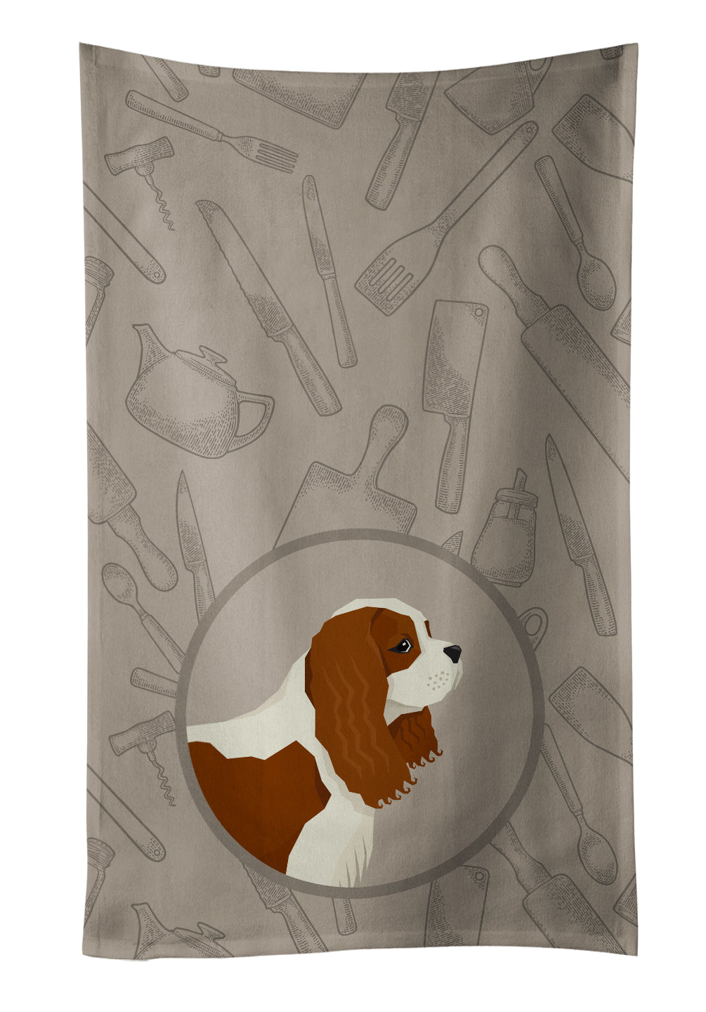 Cavalier Spaniel In the Kitchen Kitchen Towel CK2176KTWL - the-store.com