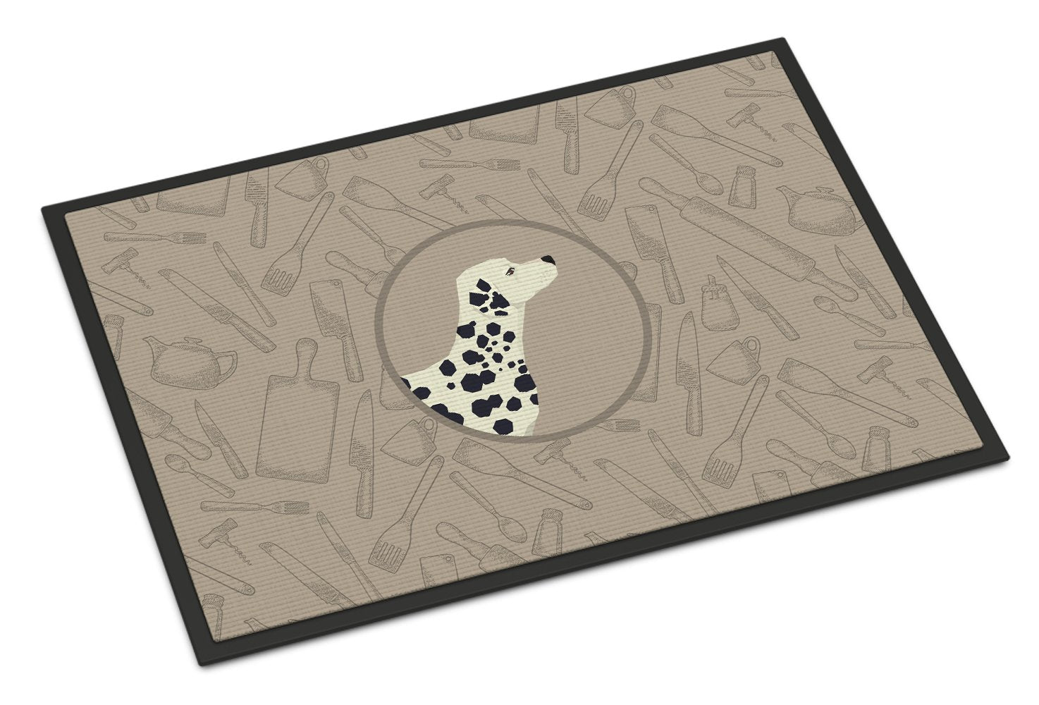 Dalmatian In the Kitchen Indoor or Outdoor Mat 24x36 CK2181JMAT by Caroline's Treasures