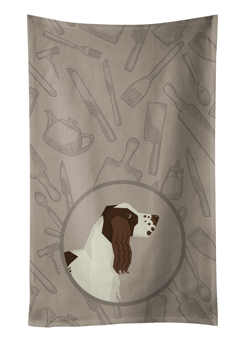 English Springer Spaniel In the Kitchen Kitchen Towel CK2184KTWL - the-store.com