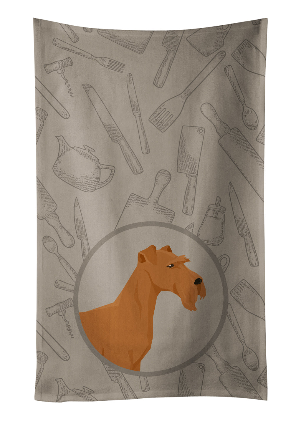 Irish Terrier In the Kitchen Kitchen Towel CK2193KTWL - the-store.com