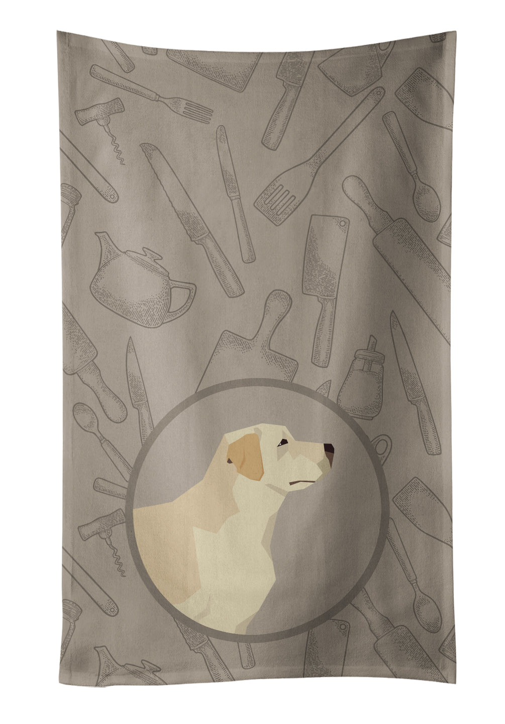 Labrador Retriever In the Kitchen Kitchen Towel CK2196KTWL - the-store.com