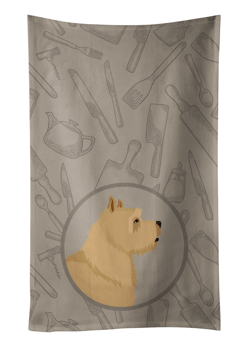 Norwich Terrier In the Kitchen Kitchen Towel CK2198KTWL - the-store.com