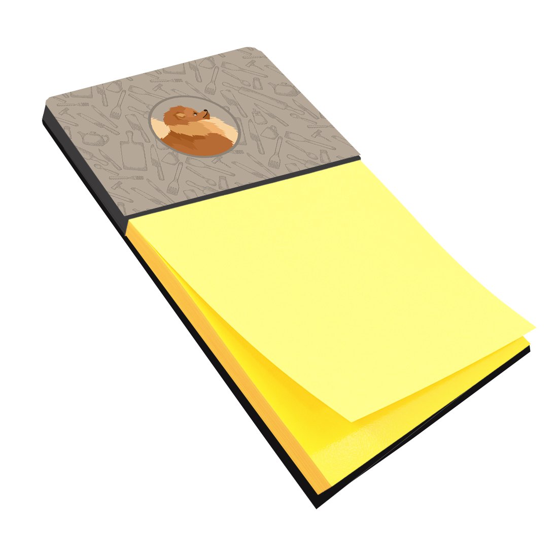 Pomeranian In the Kitchen Sticky Note Holder CK2202SN by Caroline's Treasures