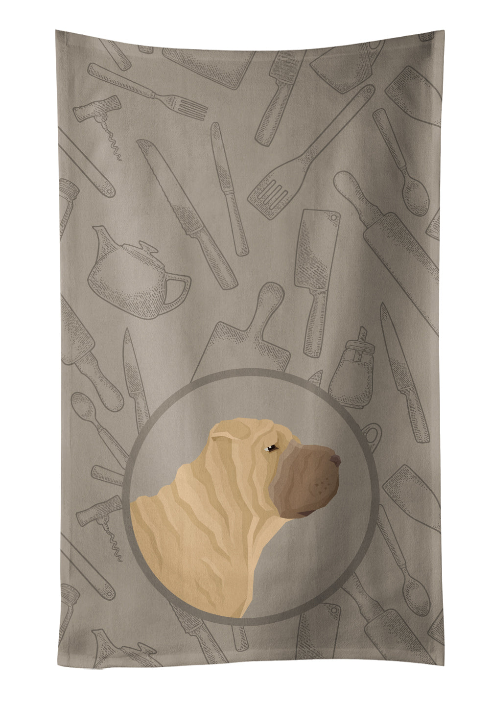 Shar Pei In the Kitchen Kitchen Towel CK2209KTWL - the-store.com