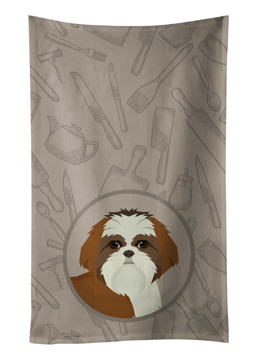 Shih Tzu In the Kitchen Kitchen Towel CK2210KTWL - the-store.com