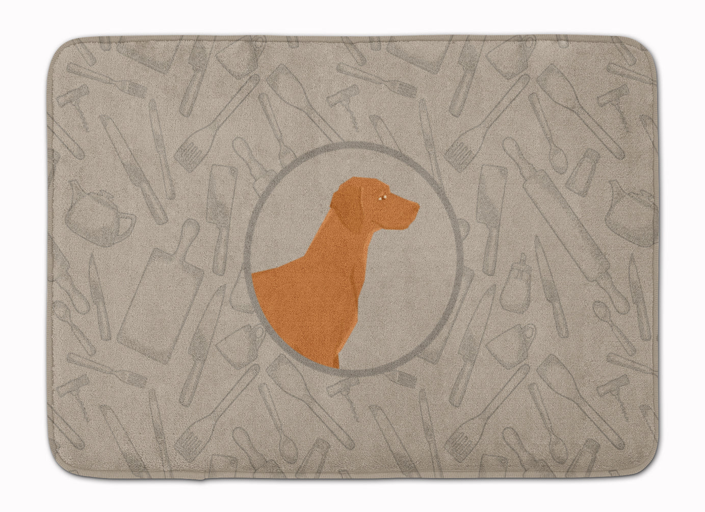 Vizsla In the Kitchen Machine Washable Memory Foam Mat CK2215RUG - the-store.com