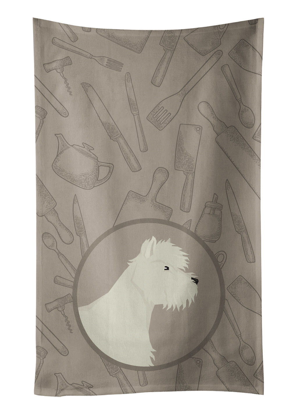 Westie In the Kitchen Kitchen Towel CK2216KTWL - the-store.com