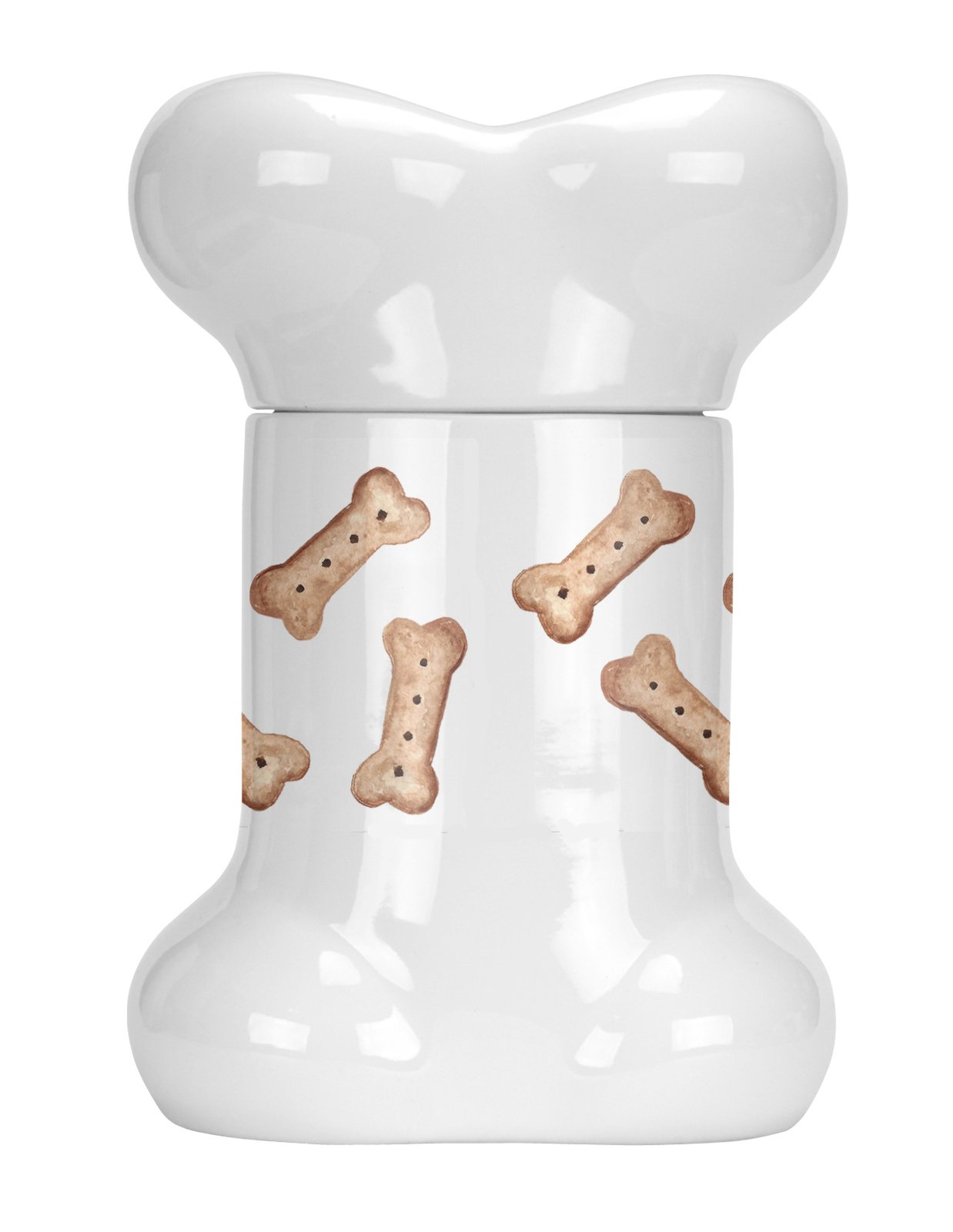 German Boxer Bone Shaped Treat Jar CK2220BSTJ by Caroline's Treasures