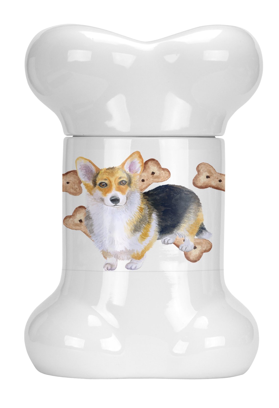 Pembroke Corgi Bone Shaped Treat Jar CK2222BSTJ by Caroline's Treasures