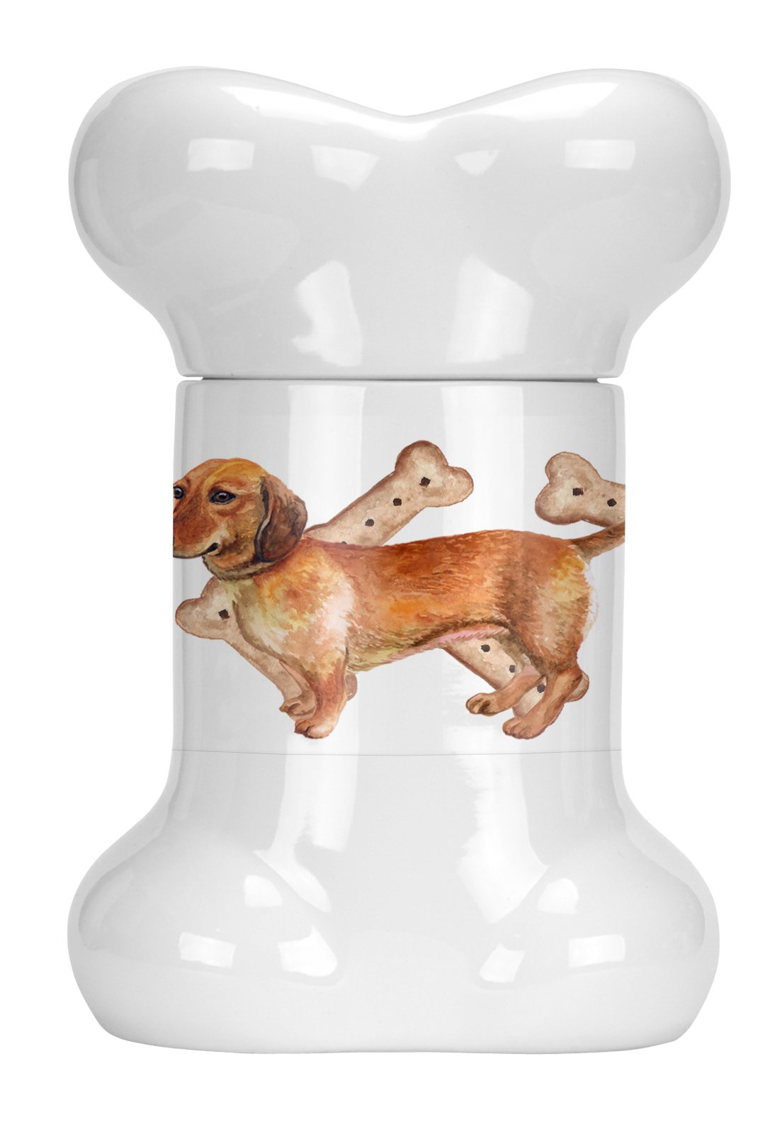 Dachshund Bone Shaped Treat Jar CK2232BSTJ by Caroline&#39;s Treasures