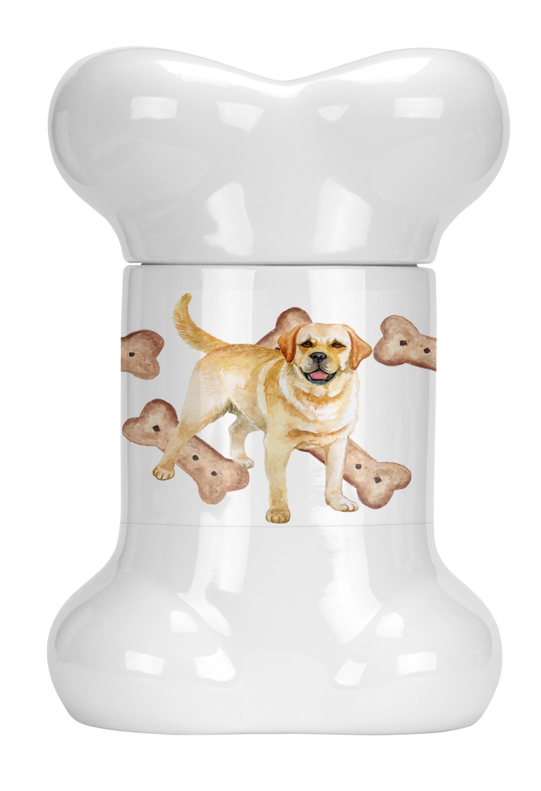 Golden Retriever Bone Shaped Treat Jar CK2244BSTJ by Caroline's Treasures