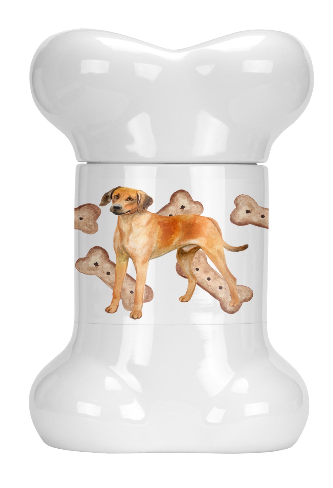 Rhodesian Ridgeback Bone Shaped Treat Jar CK2256BSTJ by Caroline's Treasures