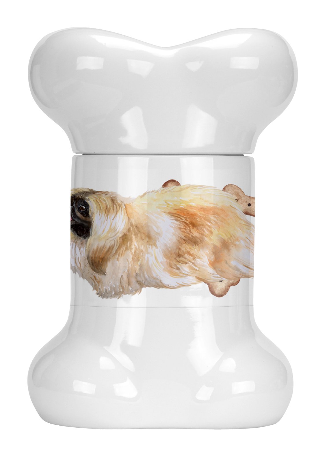 Pekingese Bone Shaped Treat Jar CK2261BSTJ by Caroline&#39;s Treasures