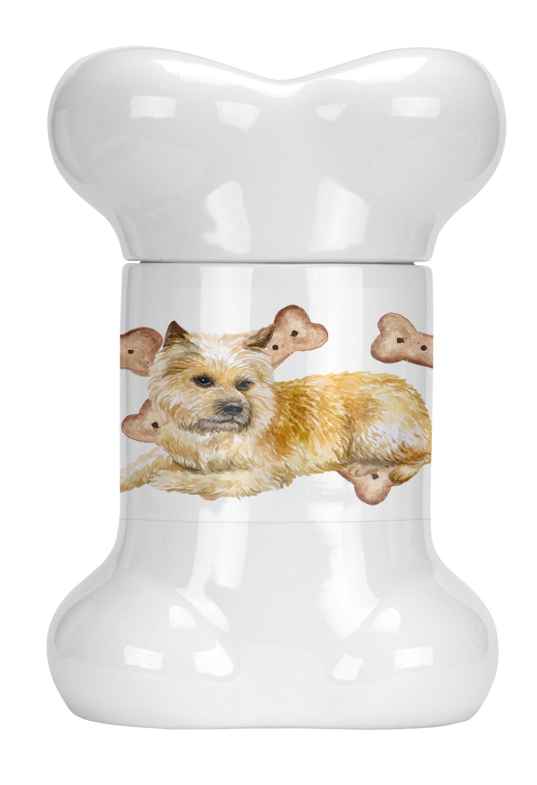 Cairn Terrier Bone Shaped Treat Jar CK2270BSTJ by Caroline's Treasures